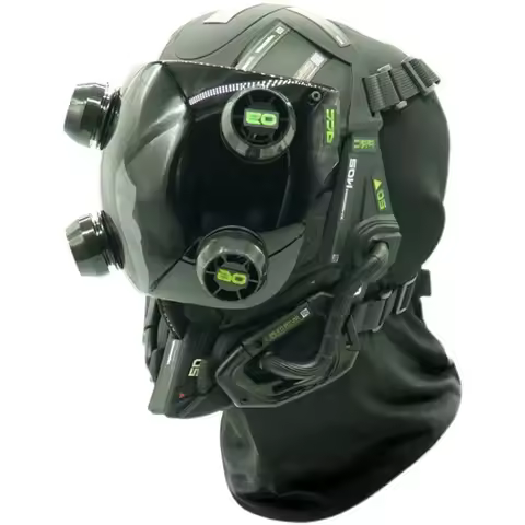 RG METAL BUILD SIDE EVA SHOGOKI Mech Mask Cosplay Props Cyberpunk Masks Art photo Outdoor Halloween 