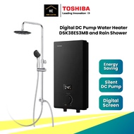 Toshiba Digital DC Pump Water Heater / Water Heater with Rain Shower Smart Control DSK38ES3MB-RS DSK