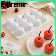 ESTRENAR Cherry Cake Mold, Silicone Cherry Design Cherry Design Mold, Tools Fruits Design Dessert De