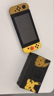 Nintendo Switch 特別版 皮卡丘伊貝 主機