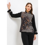 rianty batik wanita atasan blouse denia - m