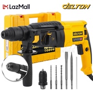 DELTON สว่านโรตารี่ สว่านเจาะปูน 3 ระบบ 1650W Pro Series สว่านกระแทก สว่าน ขนาด 26 mm. รุ่น 2-26DFR