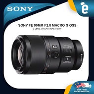 Sony Lens FE 90mm 2.8 Macro G OSS Lens SEL90MF28G (Sony Malaysia Warranty)