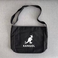 Kangol 斜跨包帆布袋 黑色