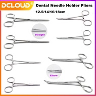 DCLOUD 1PC Dental Surgical Needle Holder Hemostatic Clamp Forceps Pliers Orthodontic Tweezer Dentist