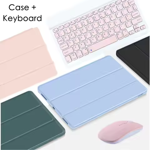Spanish Russian Tablet Keyboard Cover for Lenovo Tab M10 HD 2nd Gen 10.1'' TB-X306X X306X X306F Soft