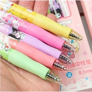 4PCS CHARACTER ERASABLE BALLPOINTS. ballpoint pens. erasable pens. happiness character pens