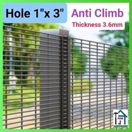 Anti Climb Fencing Hole 1" x 3" (3.6mm) (AT)