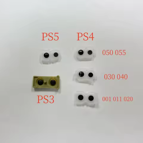 10Pcs/Lot L2 R2 L1 R1 Rubber Buttons for PS4 Controller JDS 001 011 030 040 055 Conductive Pads for 