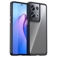 全城熱賣 - 適用於OPPO Reno8 Pro+ 5G 炫彩系列 亞克力+TPU手機殼（實黑）