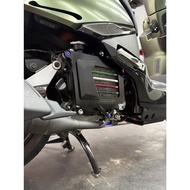 [GOWORKS] SYM FIDDLE Fiddle158 Water Tank Cover+Air Collection Cover Air Guide Honeycomb Net