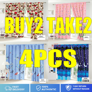 Buy 2 Take 2 4Pcs Curtains For Windows 190*90cm Kurtina Sale Free Shipping Curtain 3 For 100 Makapal