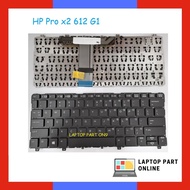 HP Pro x2 612 G1 keyboard Pro x2 612 G1 laptop keyboard Pro x2 612 G1 notebook keyboard (NO BACKLIT)