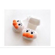 (Pimenova) 4d children's socks, baby socks, elmo motif socks, cute baby socks