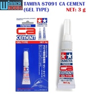 Tamiya 87091 Finishing Supplies CA Cement Gel Type 3g Craft Tools