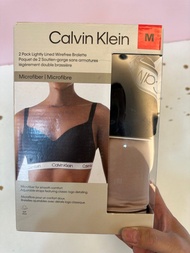 好市多 Calvin Klein CK 女無鋼圈内衣兩入組 M號