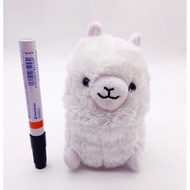 Lovely fluffy talking alpaca plush