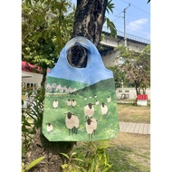 <![CDATA[Printed Lamb Design Canvas Bag]]>