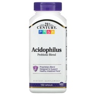 [exp2025]  โพรไบโอติก 21st Century Acidophilus Probiotic Blend 100/150 Capsules