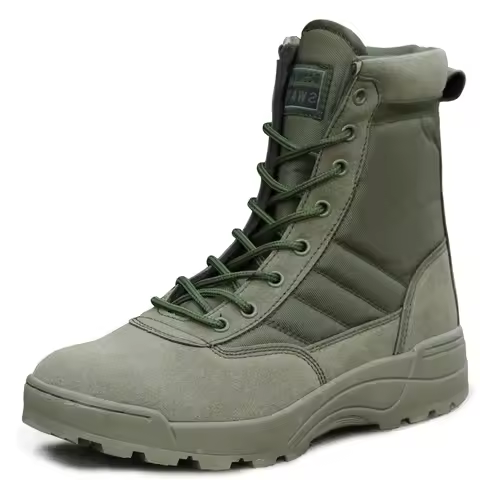 Men's Boots 2026 New Tactical Boots Special Force Desert Combat Boots Men Work Shoes Outdoor Hiking 