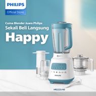 [EXTRA DISKON 50K] Blender Philips Plastik 2 liter - 5000 Series HR2223/60 - Blender jus - Blender b