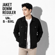Men's Denim Jeans Jacket, Thick, Cool, and Comfortable, Size. M - 8XL With Best Price