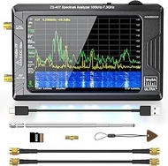 HW V0.5.4 TinySA Ultra+ZS407 Spectrum Analyzer, 4-inch 100kHz-7.3GHz Frequency Analyzer 2-in-1 Signa