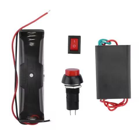 DC3.7-6V 2A 200KV high voltage generator pulse arc generator ignition coil module square/round boost