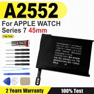Brand-New A2552 Watch Replacement Battery For Apple Watch Series 7 iWatch7 Series7 45mm Bateria + Fr