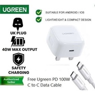 UGREEN 40W Charger PD Fast Quick Charge 1 USB C Type C Port Charger Adapter