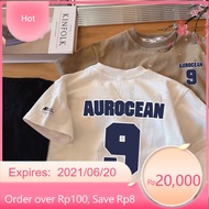 Boy's T-shirt, Crocodile Material Boy's T-shirt with Number 9 Printed 8kg to 18kg