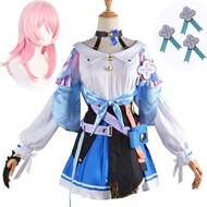 Cosplay Costume - March 7th Dress with Wig for Comic Con