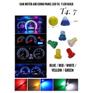 Car T4.7 LED Bulb Meter Air Cond Gear Penal COB Led Light Accessories Indicator Instrument Light