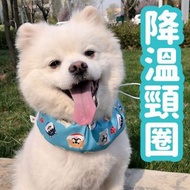 寵物降溫圍脖 狗狗夏天降溫冰圍巾 降溫用品 藍色 狗頸帶