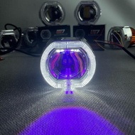 CAHAYA Vb-8 Cr7 Projector Biled Light Laser Cut Off Mini 2.5 Inch D2 D3 High Low 30Watt Plus Shroud 