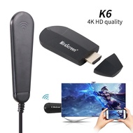 MiraScreen Mirroring AnyCast Miracast Airplay HDMI Dongle WiFi 4K - K6 - 3UMP01BK