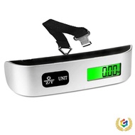 △ Penimbang elektronik mudah alih 50kg, penimbang bagasi dan koper, penimbang cangkuk mini.