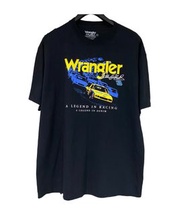 Wrangler Racing 美國薩爾瓦多製 美式賽車寬版落肩膀純棉短袖上衣