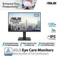 ASUS VA249QGS Monitor – 24-inch, IPS, Full HD, Frameless, 120Hz, Adaptive-Sync, 1ms MPRT, HDMI, Disp