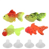 Simulasi Akuarium Bergaya Ikan Emas Terapung Ikan Bercahaya Tiruan Tiada Pencemaran Untuk Hiasan Man