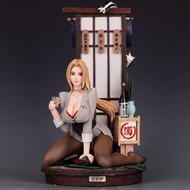 Naruto GK Uta Drunk Shadow Outline Hand Double-Headed Carving High-Quality Version 1/4 Statue Scene 