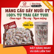 Dried custard apple with AI LIEN chili salt, custard apple jam, dried custard apple with salt and ch