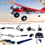 MEIGUII 1pc/1set Remote Control Airplane Brushless, Multistyles 4CH Motherboard Fixed Wing Propeller