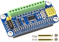 High-Precision AD HAT ADS1263 10-Channel 32-Bit ADC SPI Bus Low Noise Low Temperature Drift,for Rasp