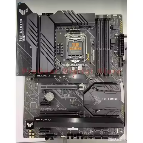 for Asus TUF GAMING Z590-PLUS WIFI LGA1200 ATX Motherboard Support 10th 11th Gen