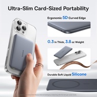 【3C Certified】Baseus PicoGo AM41 Ultra-Slim Wireless Powerbank 5000mAh 10000mAh 20W 27W Magnetic Lig
