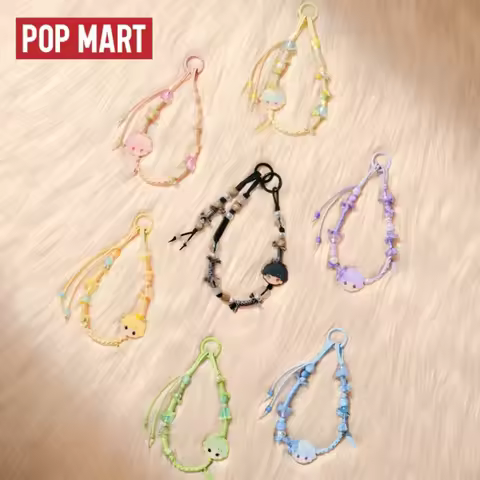 Hot selling genuine products in stock POPMART DIMOO mobile phone chain new life diary series surpris