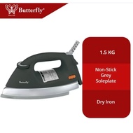 Butterfly/ Cornell/ Midea/ iSonic/ Khind/ Panasonic/ Pensonic Steam Dry Iron Non-Stick Lightweight R