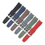 Watch Strap FKM Band Replacement For Tudor Black Bay BB58 Curved Interface 20MM