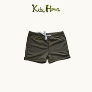 lullypop Boy Swim Short in Moss | UPF 50+ Swimsuit for Kid